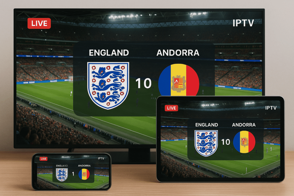 England vs Andorra World Cup 2026 Qualifier