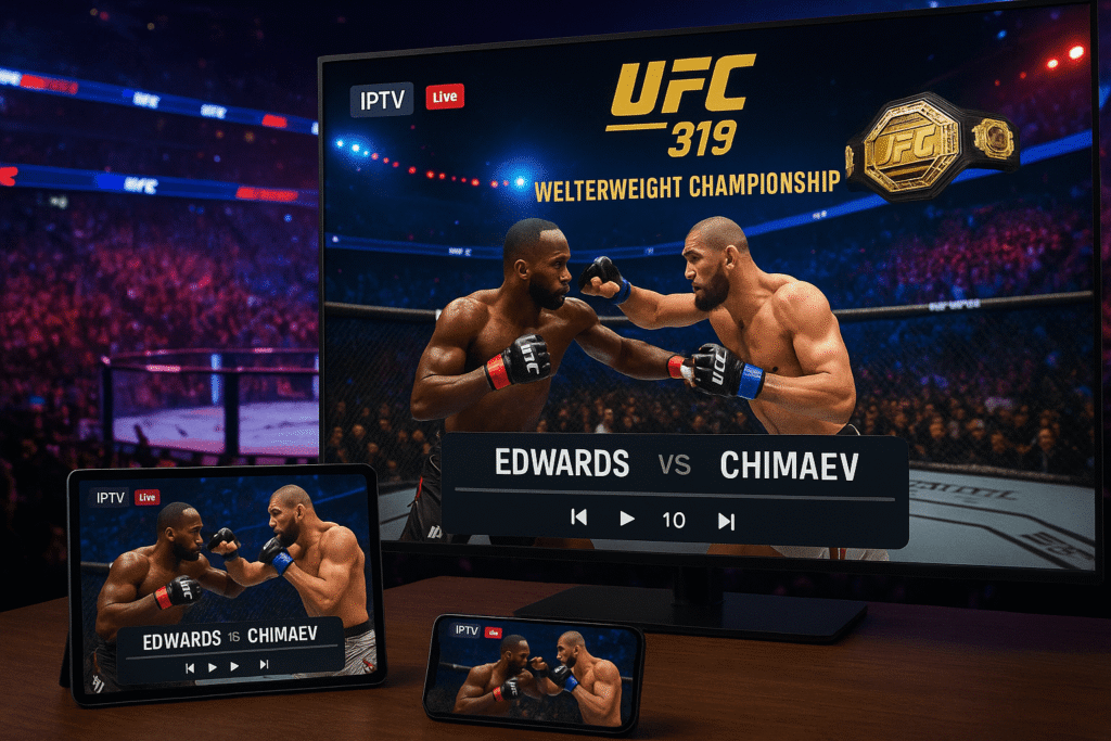 UFC 319: Edwards VS Chimaev – August 17, 2025 (Welterweight Title Fight)