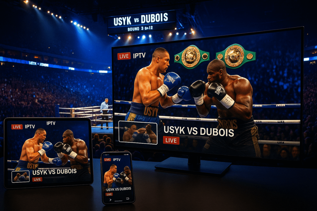 How to Watch Usyk VS Dubois Live with OBO TV