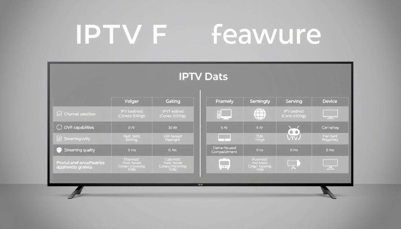 IPTV features comparison