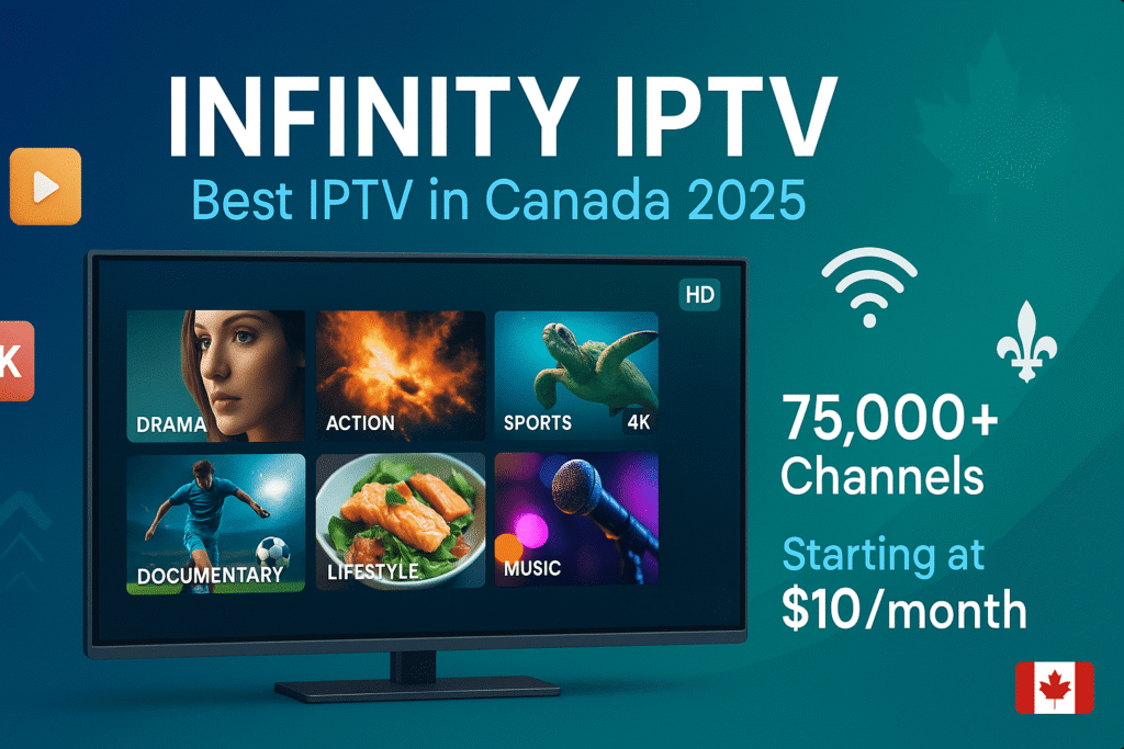 Infinity IPTV: Leading IPTV in Canada 2026