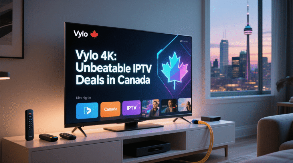 Vylo 4K: Unbeatable IPTV Deals in Canada 2026