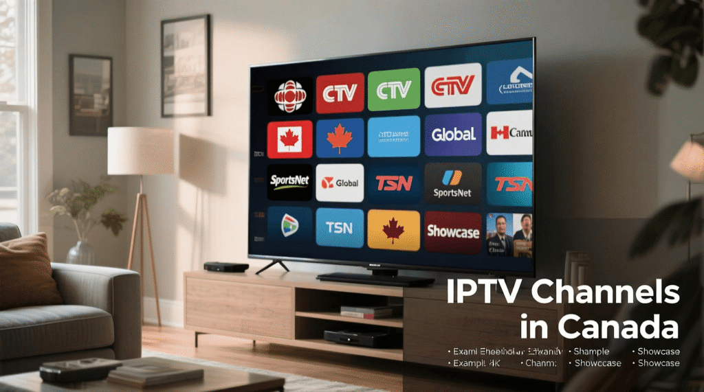 What channels do you get with IPTV in Canada?