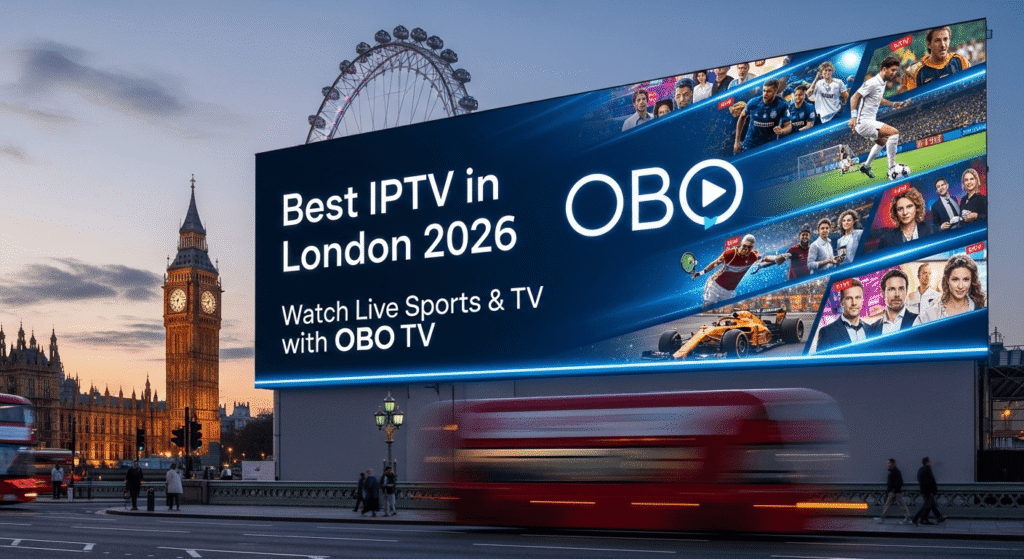 Best IPTV in London 2026 — Watch Live Sports & TV with OBO TV
