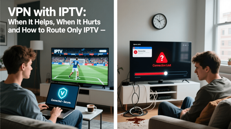 VPN with IPTV: When It Helps, When It Hurts and How to Route Only IPTV