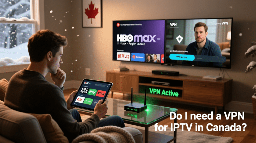 Do I need a VPN for IPTV in Canada?
