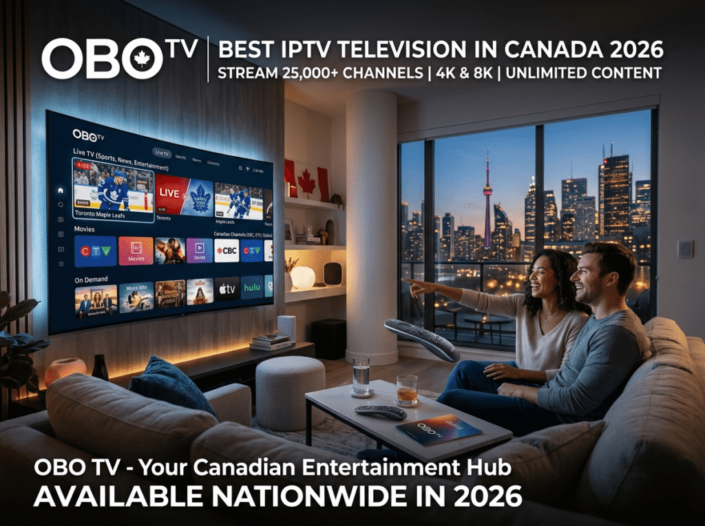 Best IPTV Televizija in Canada 2026 – OBO TV