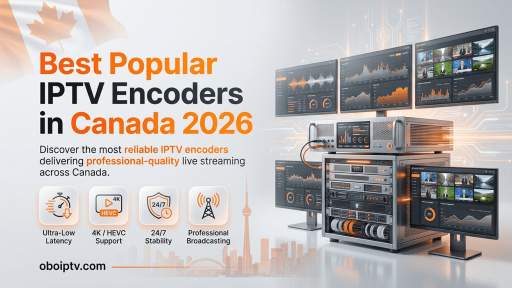Best Popular IPTV Encoders in Canada 2026